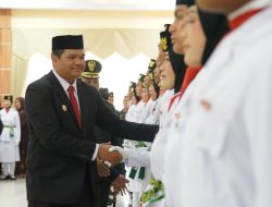 Bupati Bantaeng Kukuhkan 72 Paskibraka 2026, Teguhkan Semangat Nasionalisme Generasi Muda