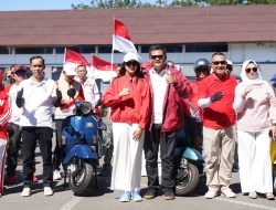 Bupati Bantaeng Buka Kegiatan Konvoi Motor dan Mobil Klasik Meriahkan HUT ke-81 Kemerdekaan RI
