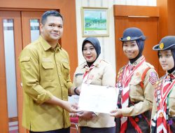 Bupati Bantaeng Sambut Kepulangan Kontingen JAMBORE NASIONAL XII Kwarcab Bantaeng