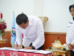 Wujud Sinergitas, Bupati Bantaeng Tandatangani PKS dengan Pertanahan Bantaeng