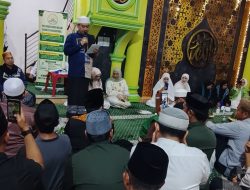 Hadirkan Penceramah Kondang, Ustad Solmed, Kegiatan Maulid Mesjid Babussada Lumpangan Berjalan Sukses dan Hikmad
