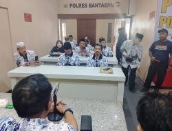 Audensi Ke Polres, PGRI Bantaeng Minta Agar Kasus Kekerasan Terhadap Tenaga Pendidik Diproses Secara Profesional